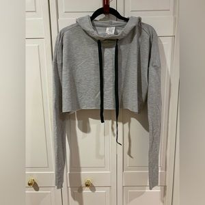 Reebok Cropped long sleeved sweatshirt top